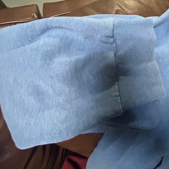 Vintage thermal lined sweatshirt W/ hoodie (Classic 1970's Workout/boxer style) - Picture 3 of 10